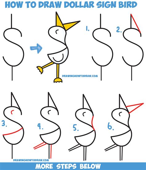 step by step drawings easy